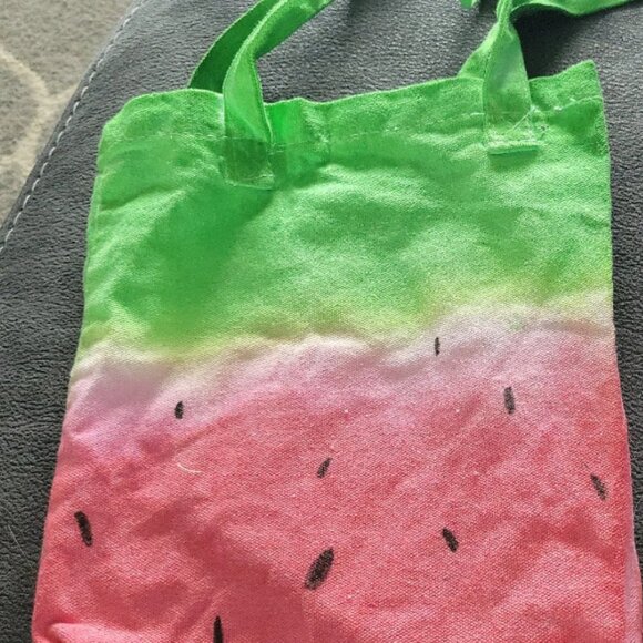 Small Tote bag watermelon themed. - Picture 1 of 3